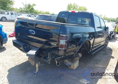 2018 Ford F-150 Xlt from USA, damaged, VIN 1FTEW1EG3JFD65982